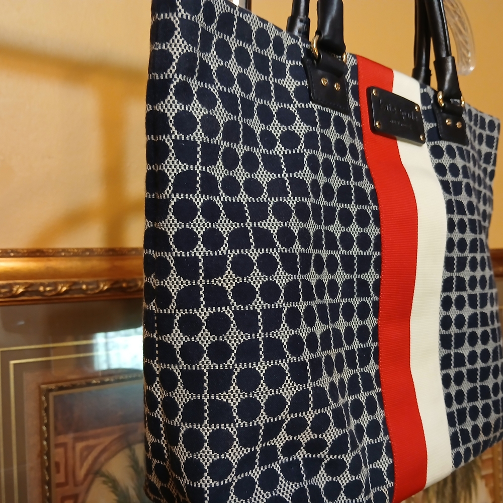 Kate Spade Black and Red Tote Bag - Picture 12 of 16
